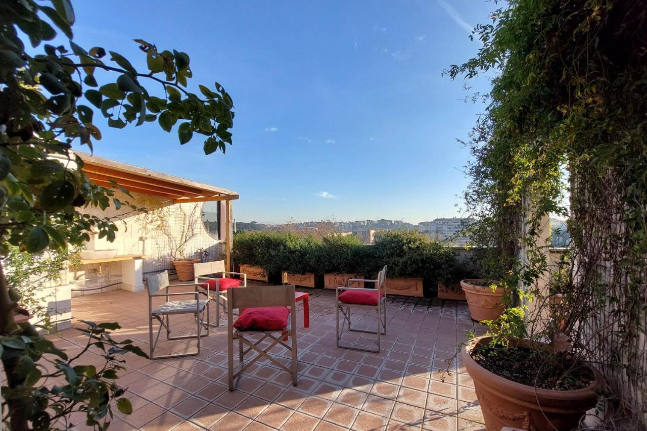 Beautiful Loft In Ponte Milvio With Terrace Apartment Rome Exterior photo