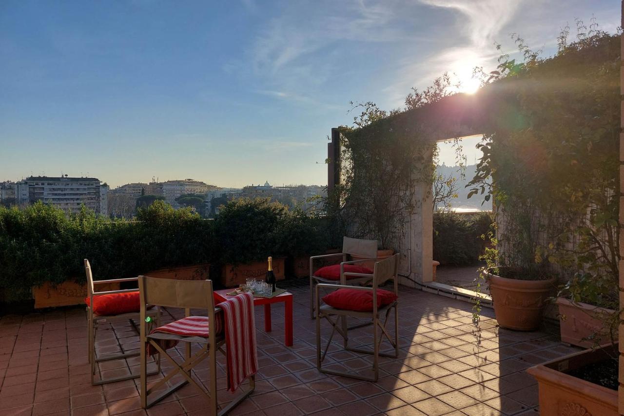 Beautiful Loft In Ponte Milvio With Terrace Apartment Rome Exterior photo