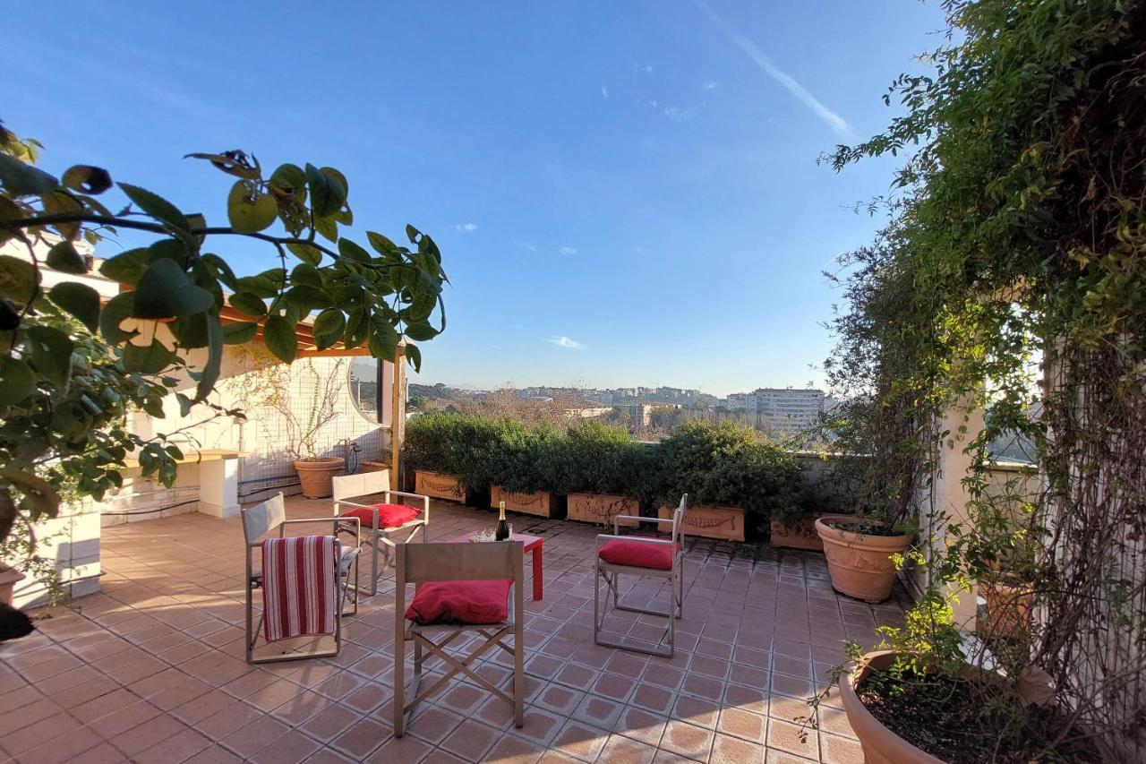 Beautiful Loft In Ponte Milvio With Terrace Apartment Rome Exterior photo