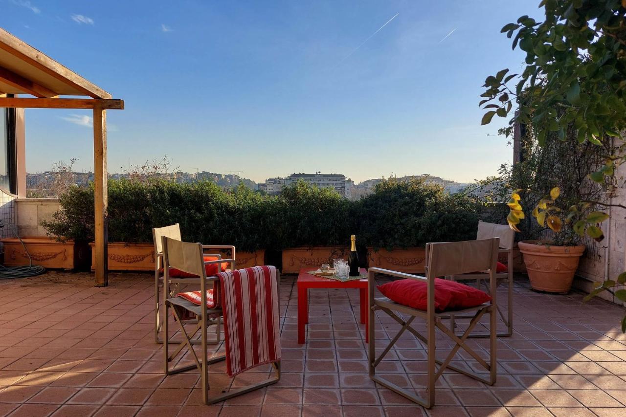 Beautiful Loft In Ponte Milvio With Terrace Apartment Rome Exterior photo